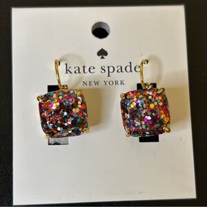 Kate Spade | NWT New York Rainbow Cushion Sparkling Dangle Earrings